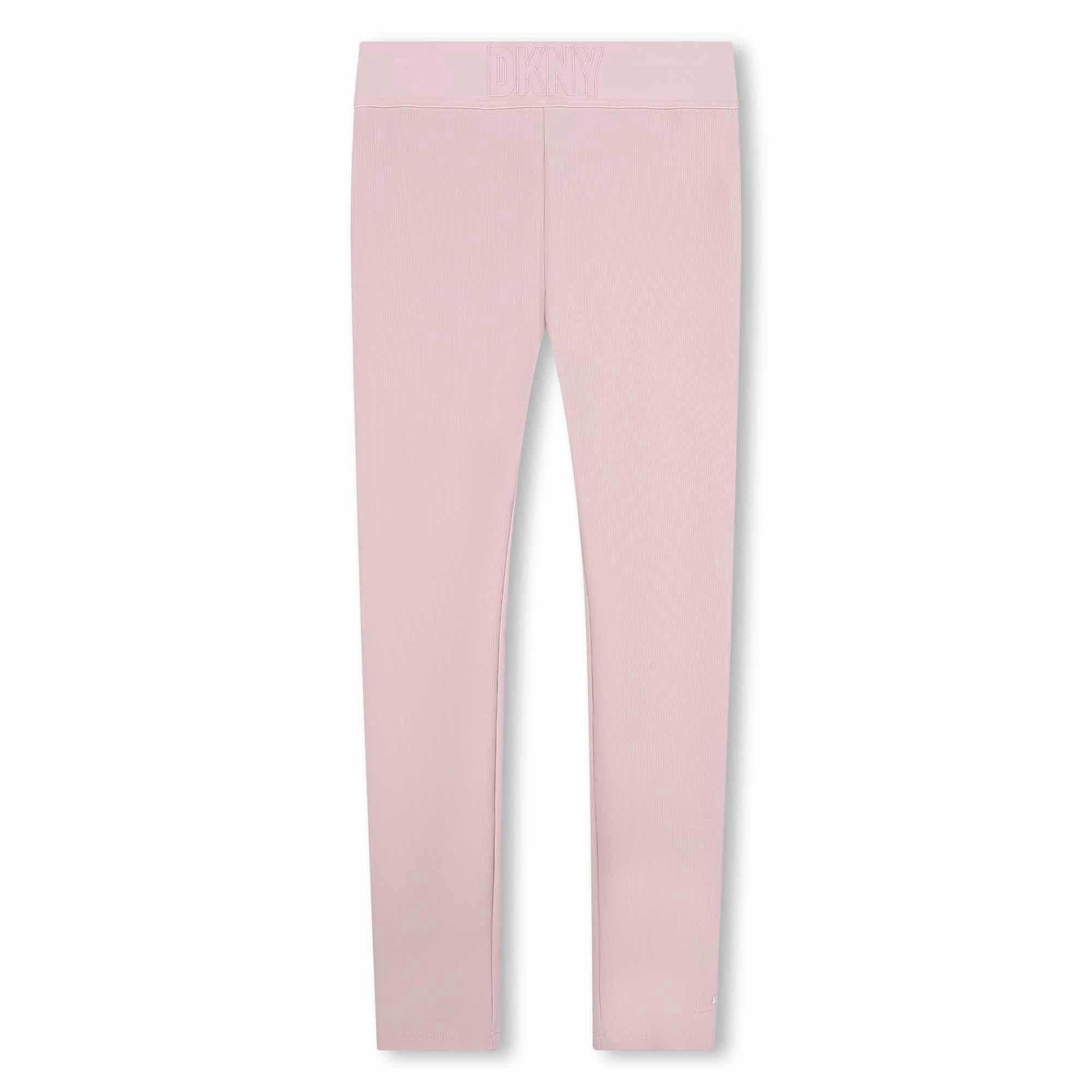 Dkny Girls Kids' Jersey Leggings - Pink 902 - 6Y
