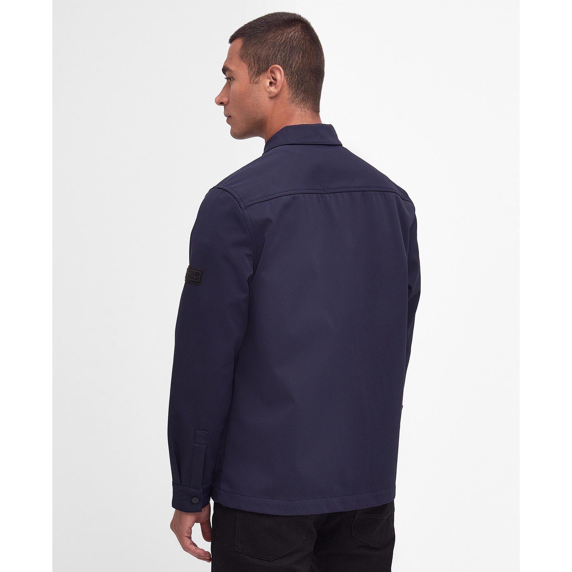 Navy NY73 - Barbour International - Men's Aspect Lightweight Overshirt - 2