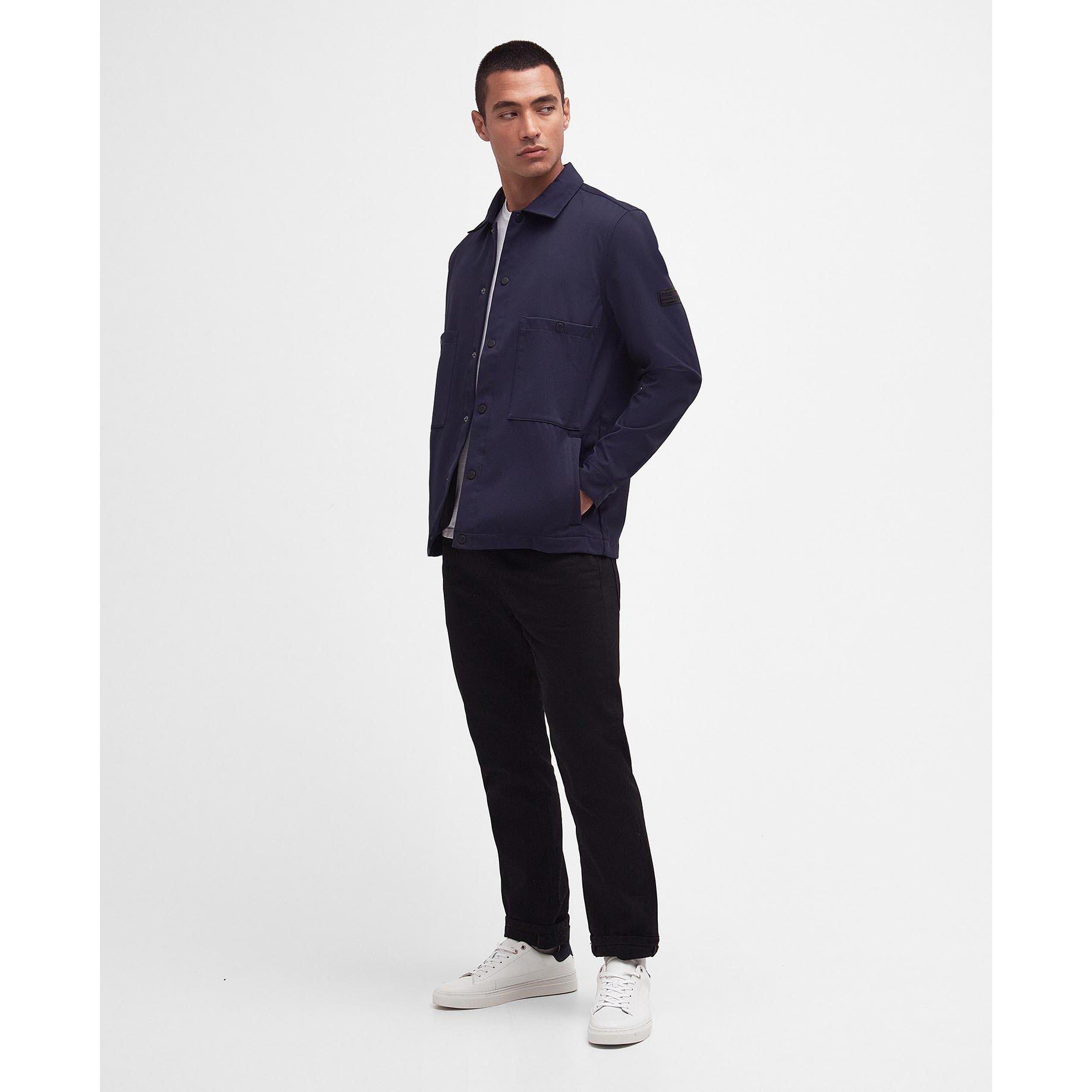 Navy NY73 - Barbour International - Men's Aspect Lightweight Overshirt - 3