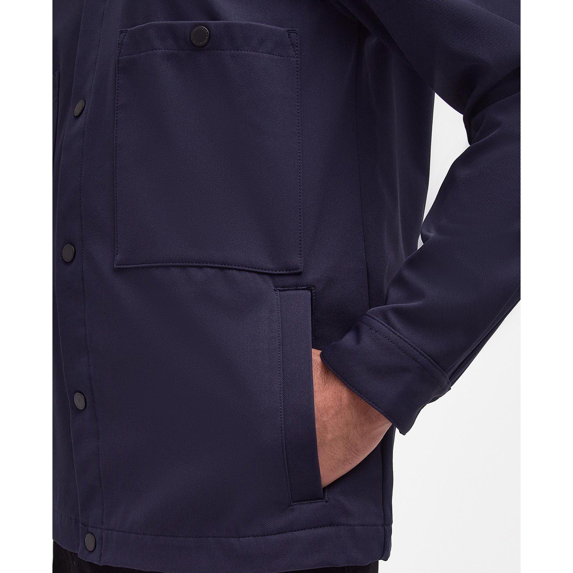 Navy NY73 - Barbour International - Men's Aspect Lightweight Overshirt - 5