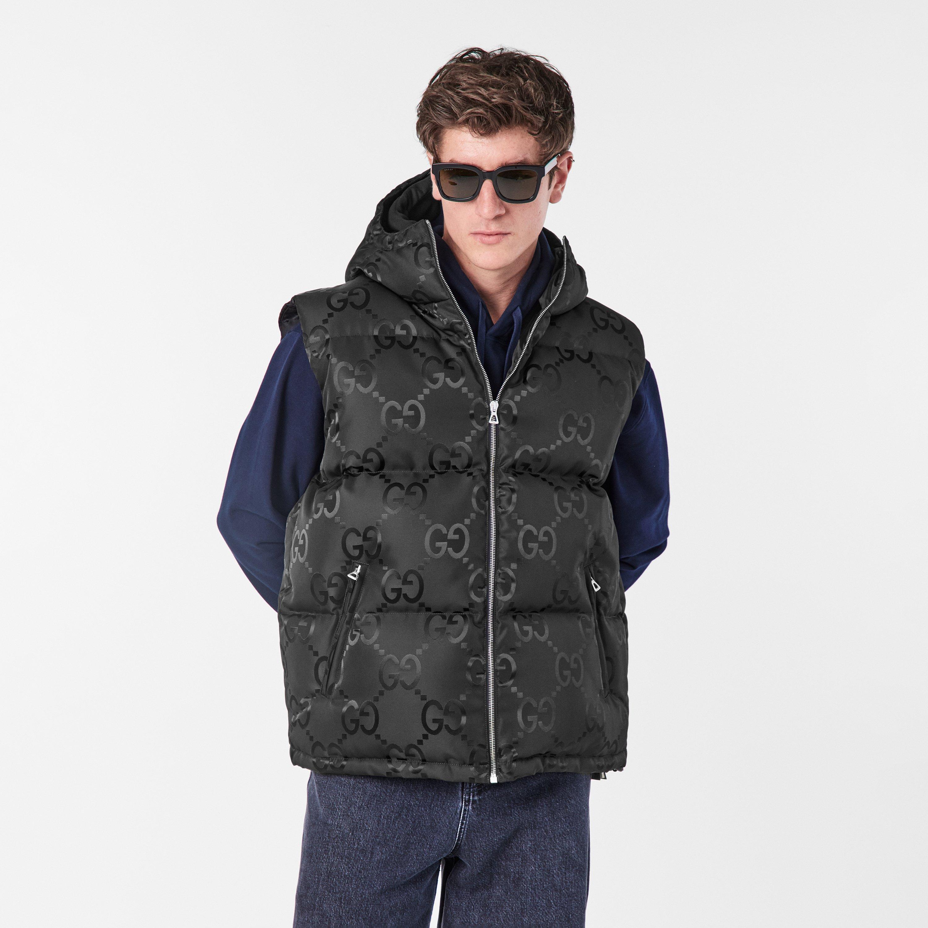 Black 1000 - Gucci - Jumbo GG Canvas Gilet - 3