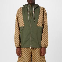 Gucci Gg Canvas Zip Tracksuit Jacket