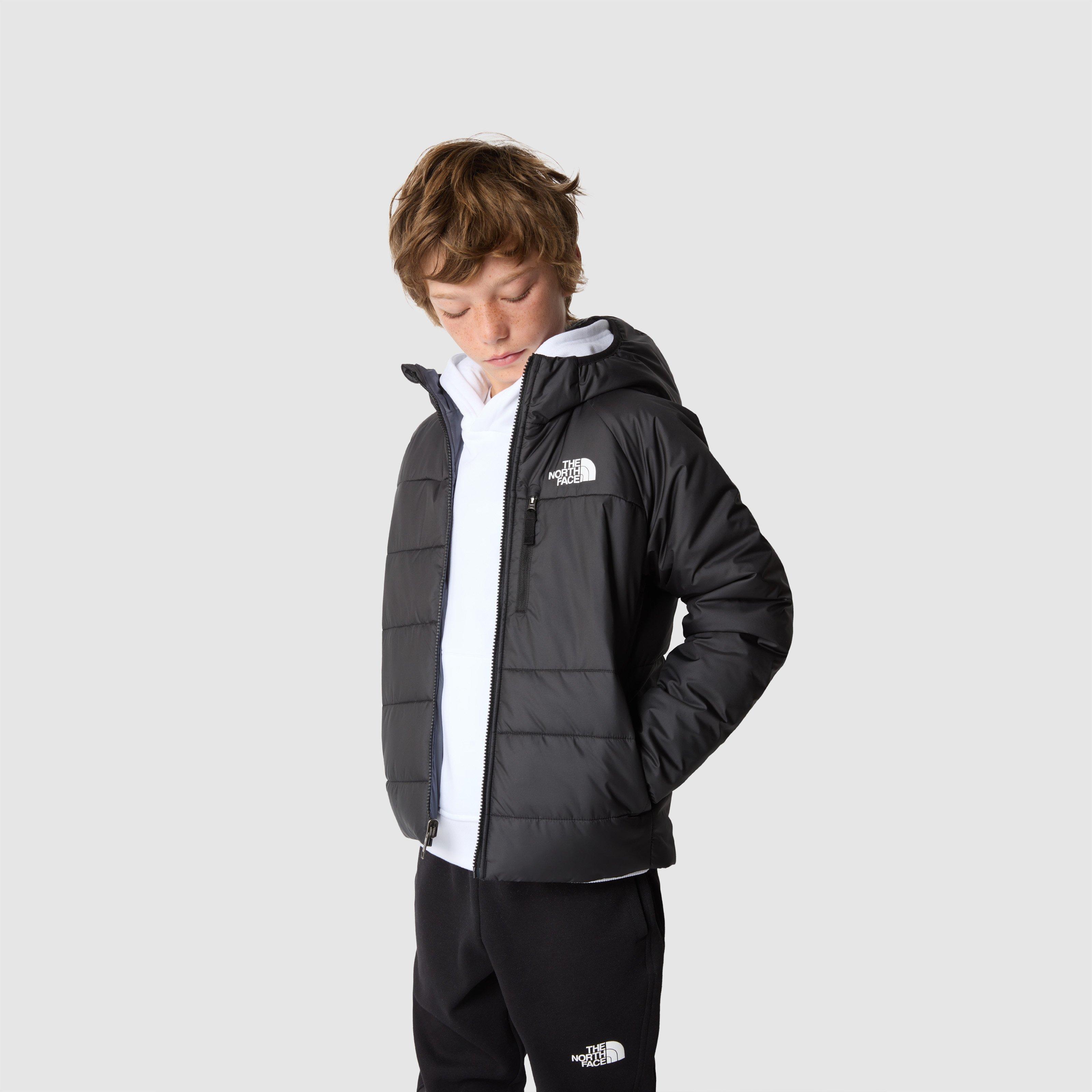 TNF Black JK3 - The North Face - Kids' Reversible Perrito Short Puffer Jacket - 4
