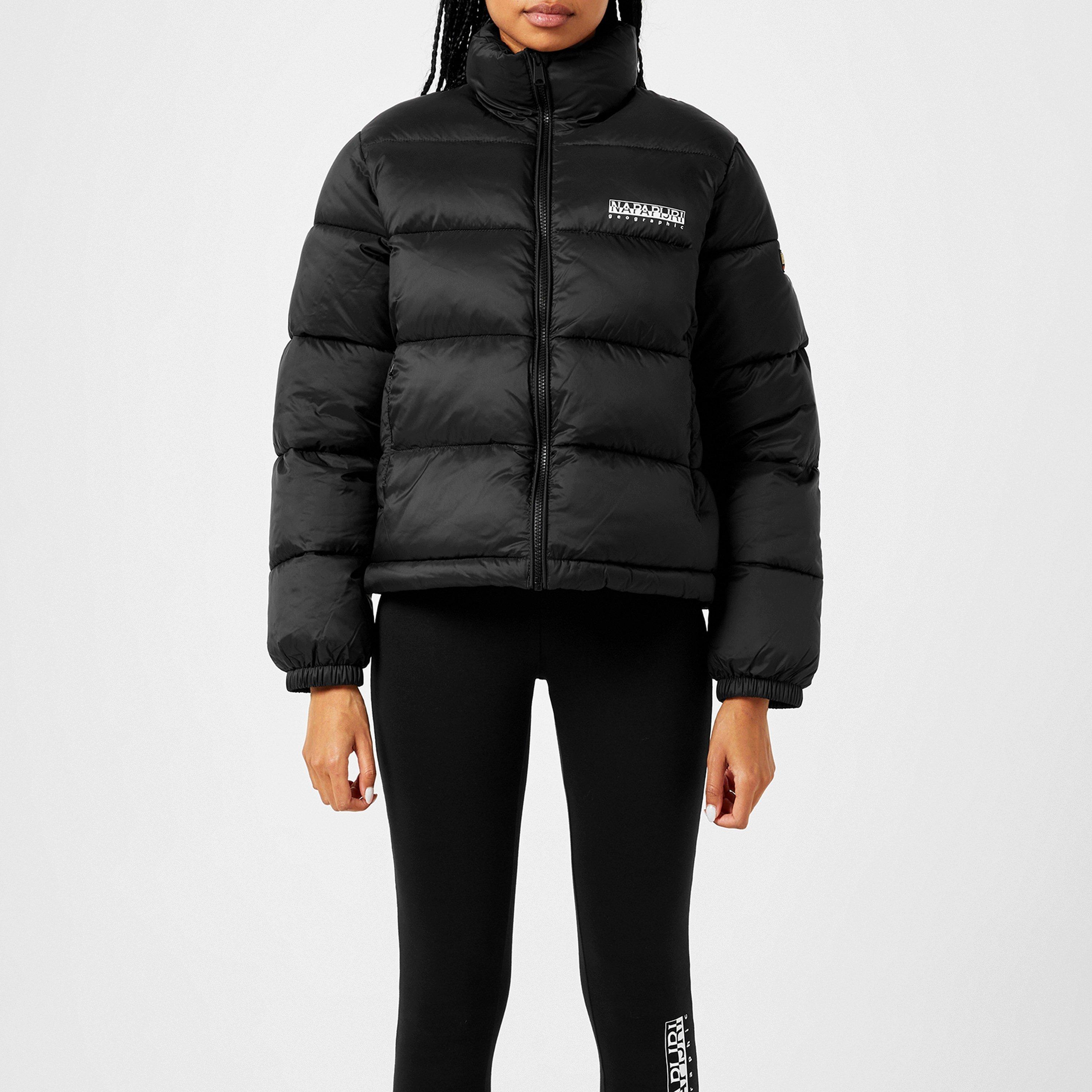 Black 041 - Napapijri - Women's Boxy Short Puffer Jacket - 1