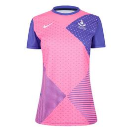 Nike Scottish Thistles Pre Match Netball Top