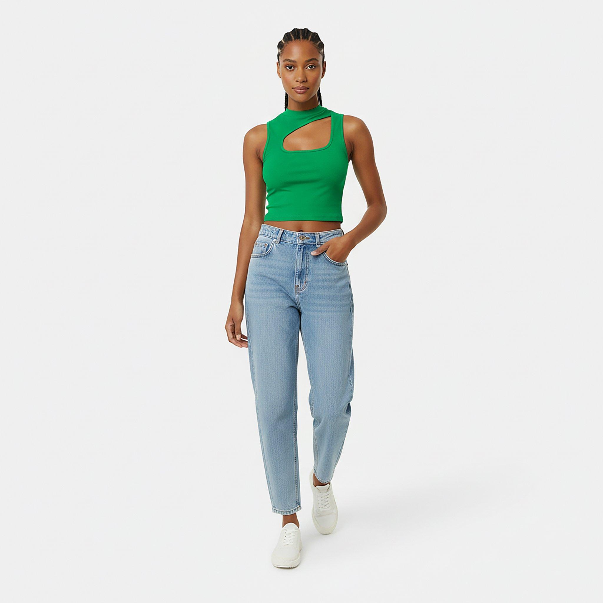 Vrolijke Groene - Jack Wills - Ponte High Neck Top - 5