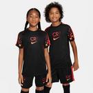 Schwarz/Karmesinrot - Nike - Sportswear CR7 Dri-FIT Big Kids' Soccer Short-Sleeve Top - 3