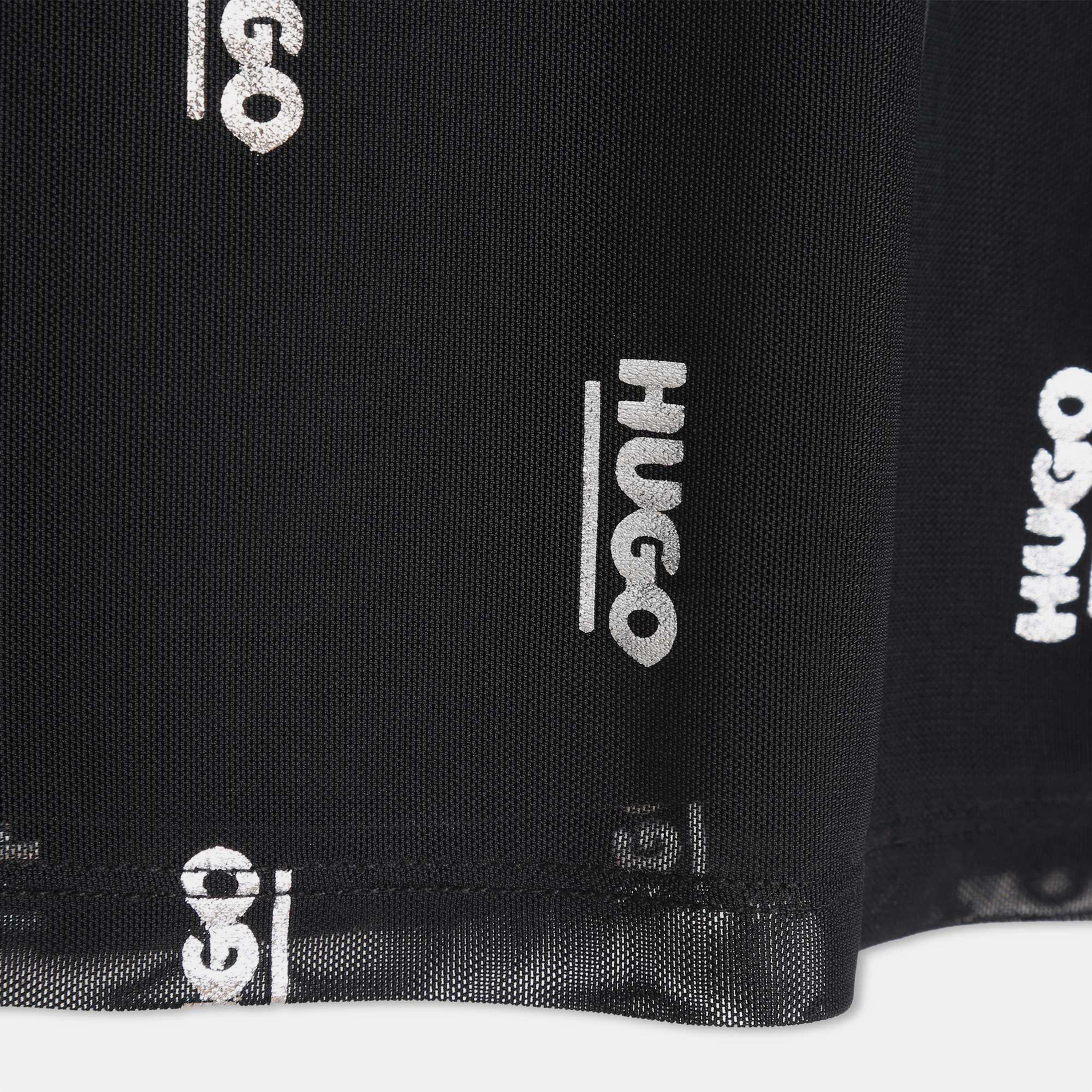 Nero 09B - Hugo - Long Sleeve Print Dress Junior Girls - 3