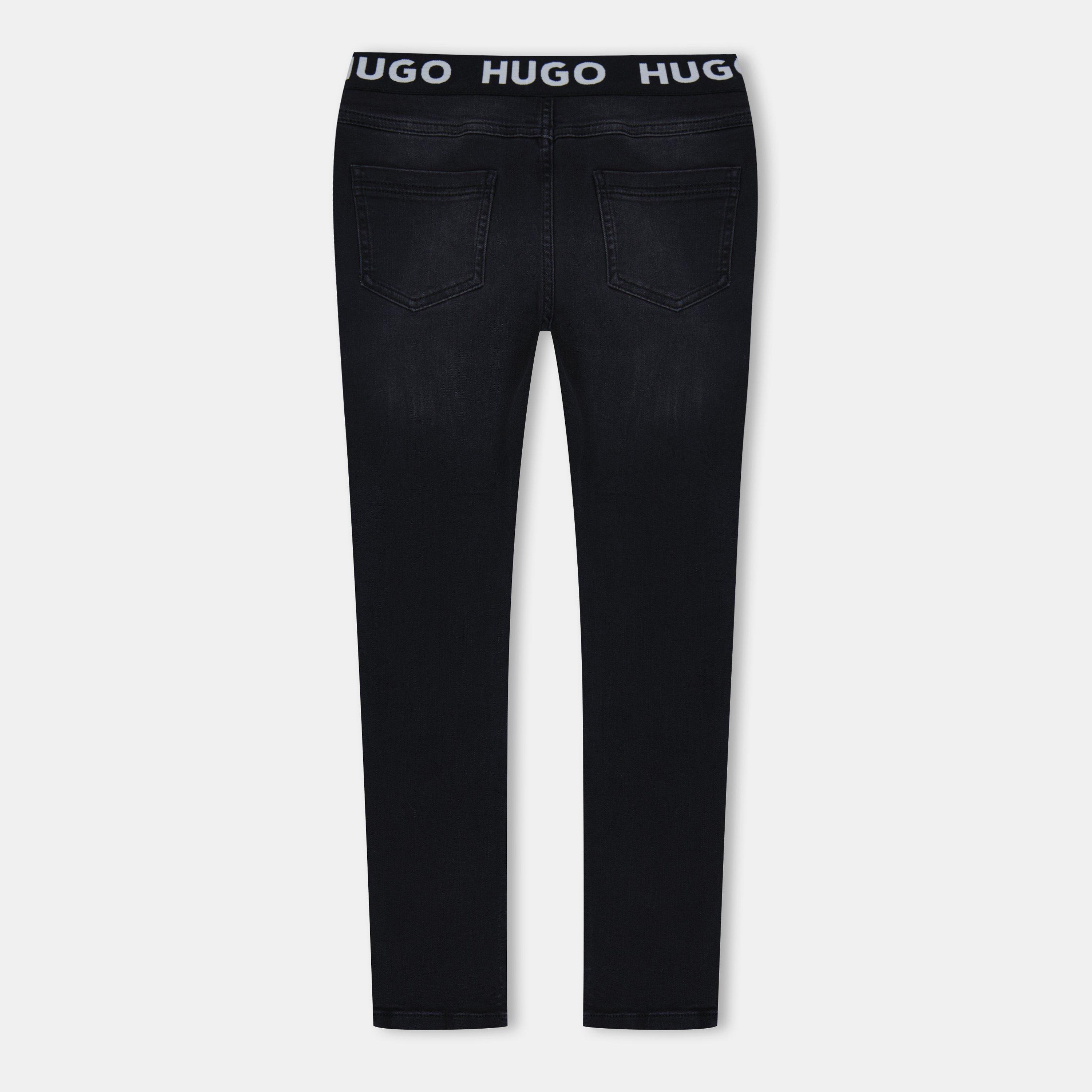 Schwarz Z11 - Hugo - Denim Leggings - 2