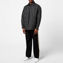 Palm Angels Monogram Quilted Overshirt