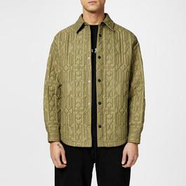 Palm Angels Monogram Quilted Overshirt