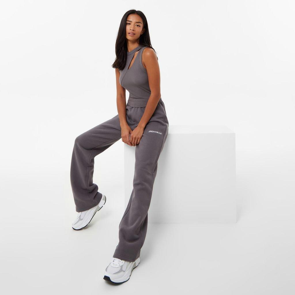 Donkergrijs - Jack Wills - Spliced Rib Tank - 4