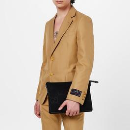 Gucci Single Breasted Cotton Blazer