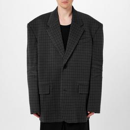 Balenciaga Houndstooth Blazer