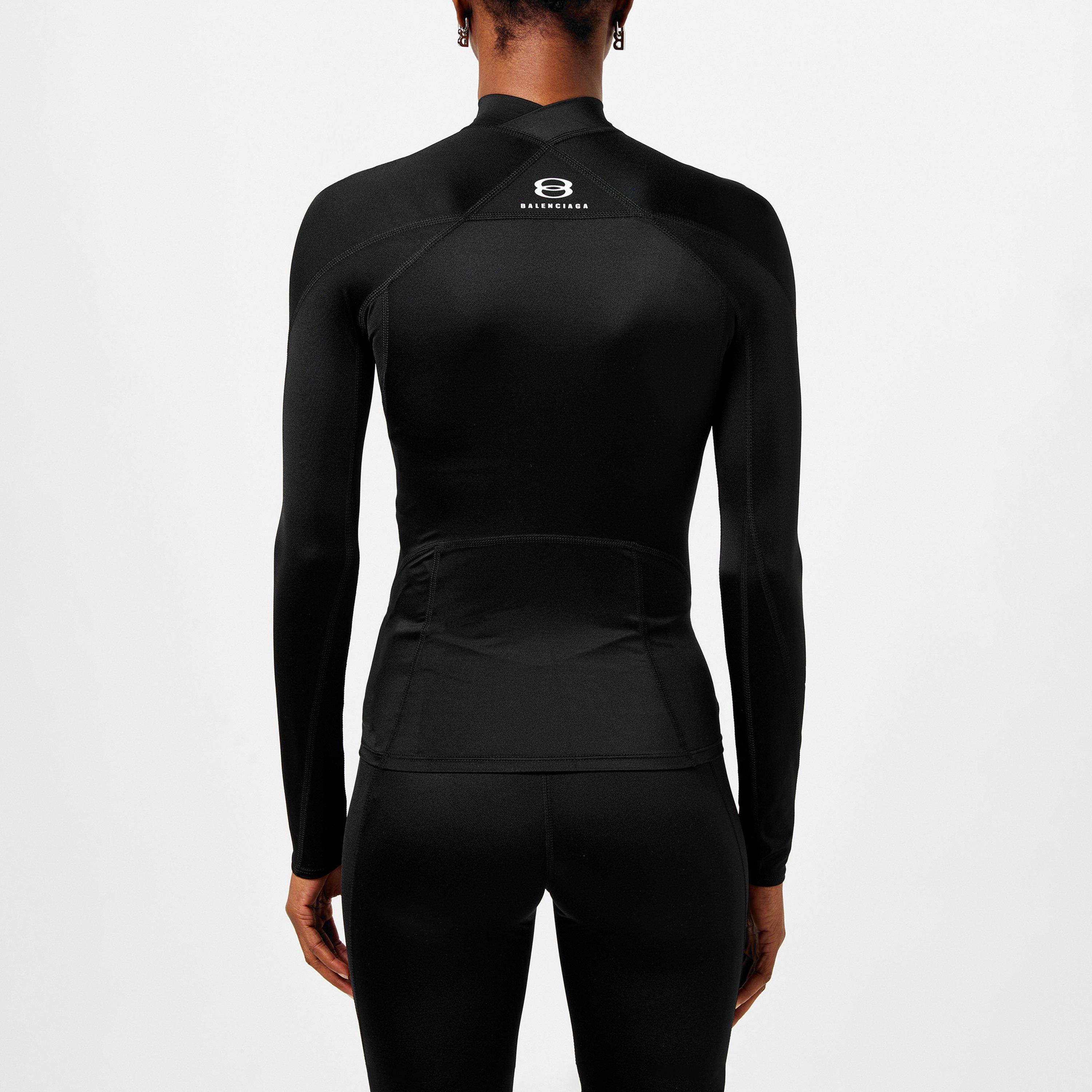 Black 1000 - Balenciaga - Sporty B Activewear Top - 3