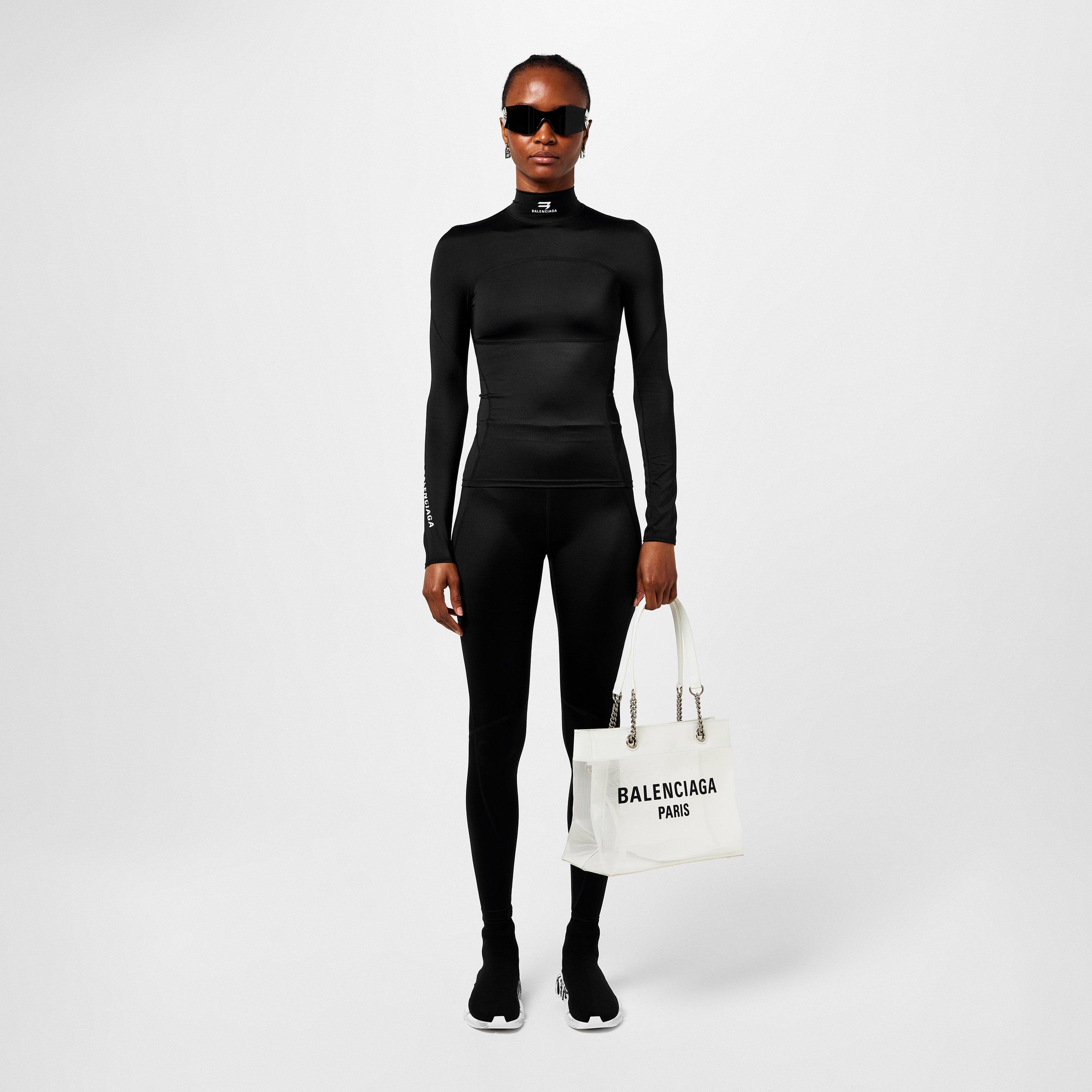 Black 1000 - Balenciaga - Sporty B Activewear Top - 4
