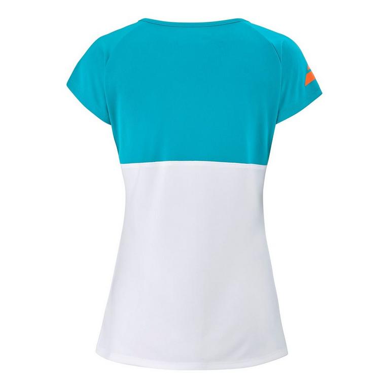 Blanc/Baie Cnl - Babolat - T-shirt Under Armour Live Sportstyle Graphic azul turquesa branco criança - 2