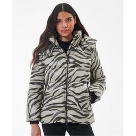 Barbour International Printed Chicago Quilted Jacket