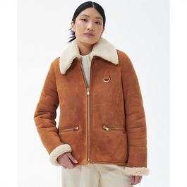 Barbour Edit Amal Shearling Jacket