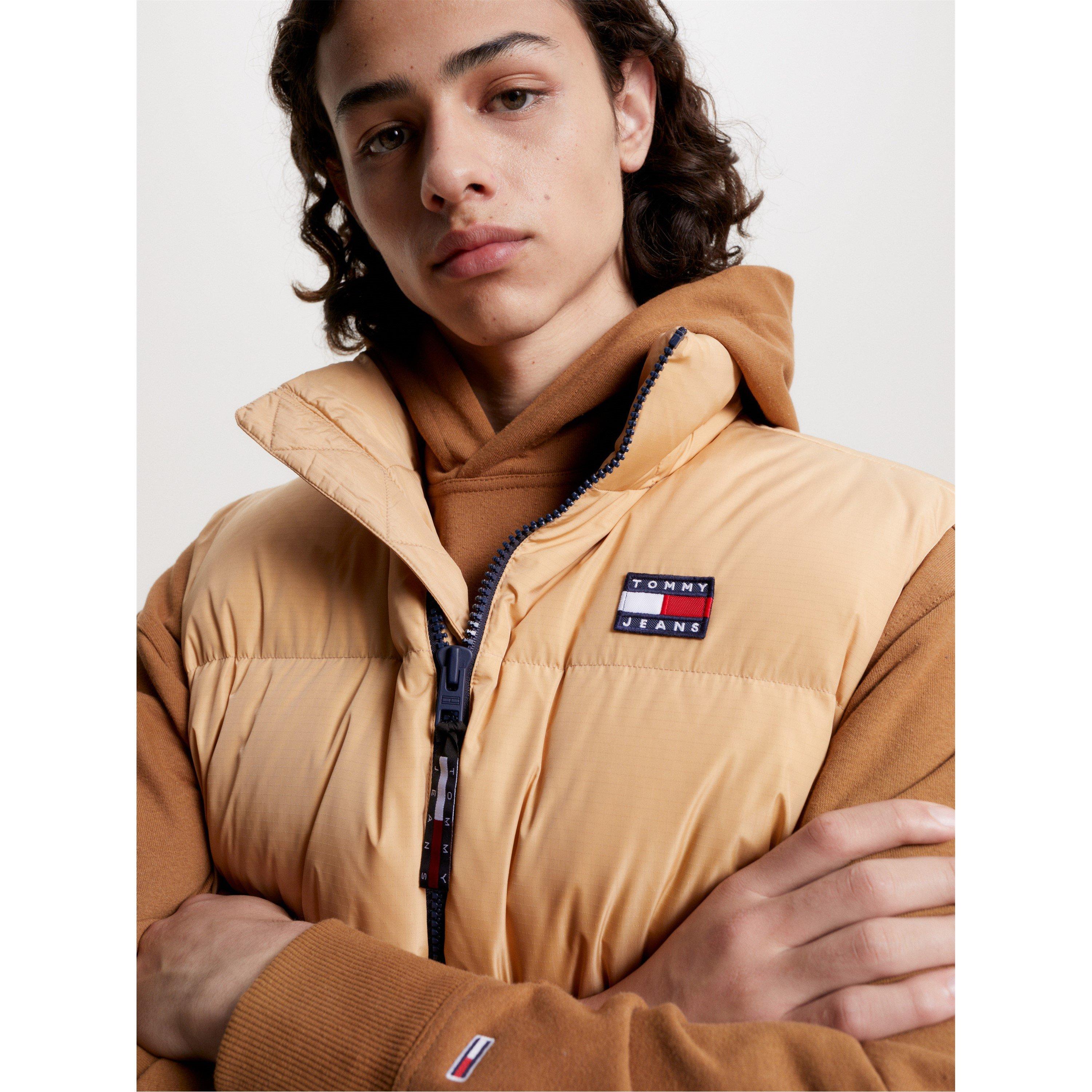 Tawny Sand AB0 - Tommy Jeans - Men's Alaska Gilet - 6