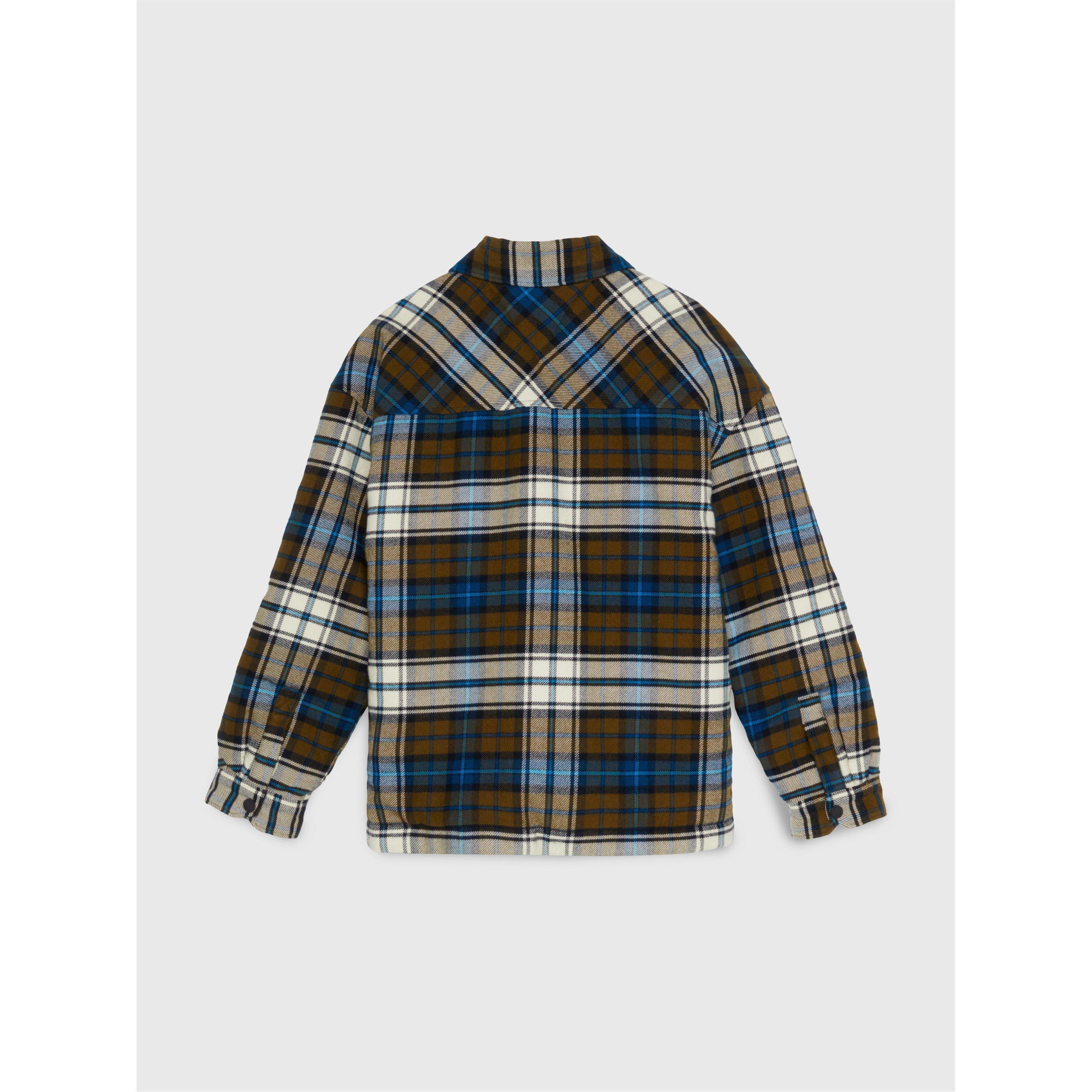 Put Green 0N1 - Tommy Hilfiger - Tartan Overshirt Juniors - 3
