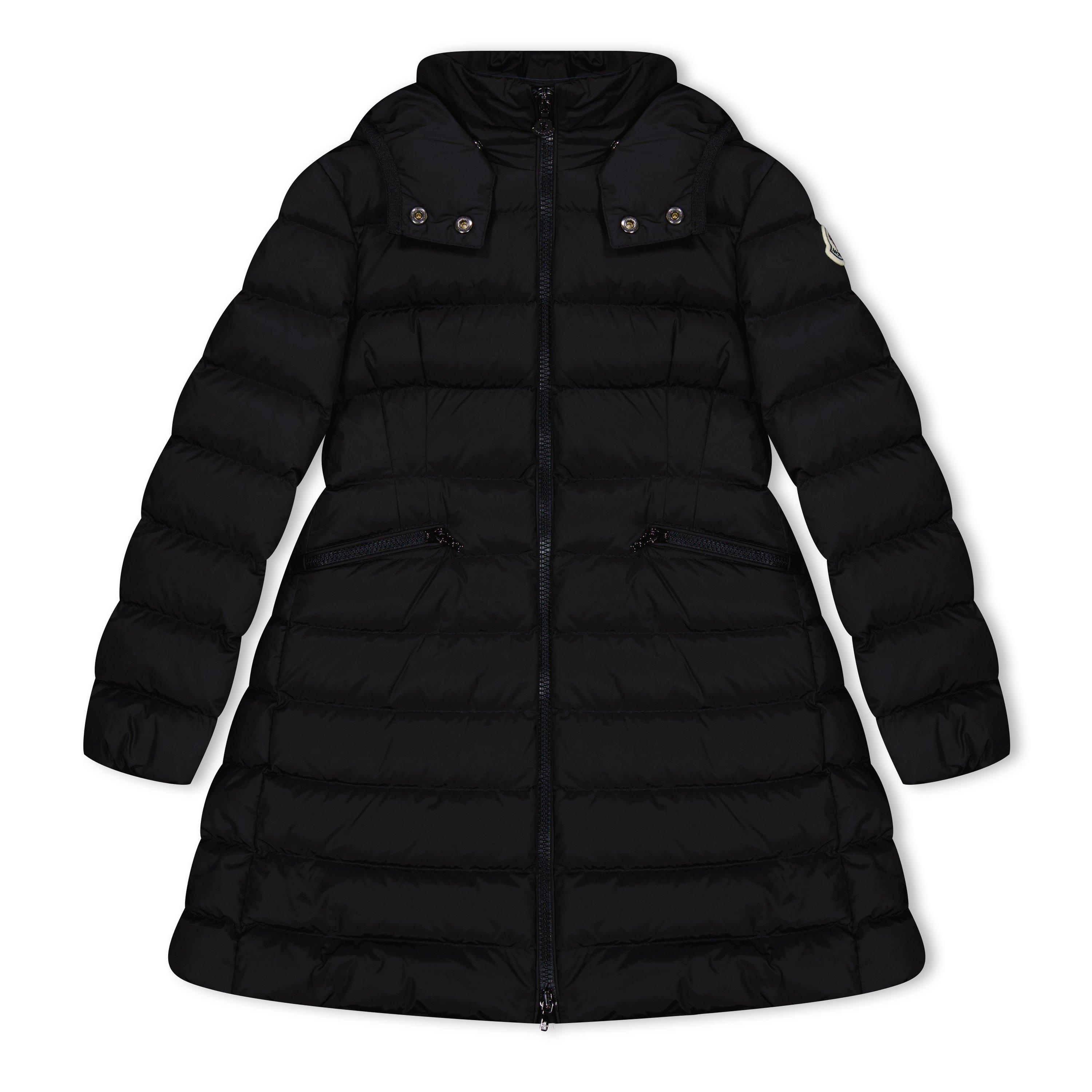 Black 999 - Moncler - Kids' Charpal Goose Down Hooded Short Puffer Jacket - 1