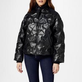 Emporio Armani Logo Debossed Padded Jacket