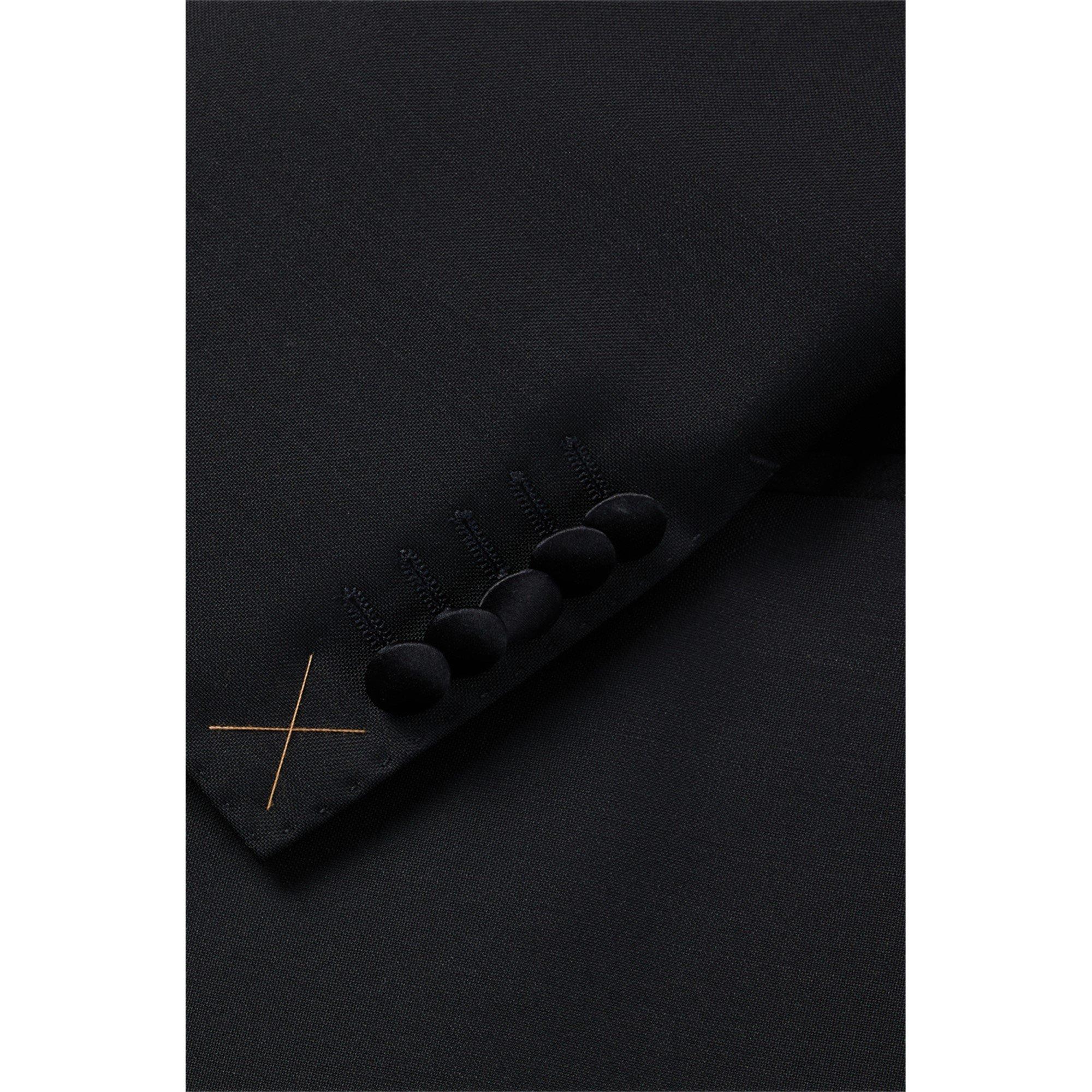 Black 001 - Boss - Men's  Camel 2 Piece Suit - 2