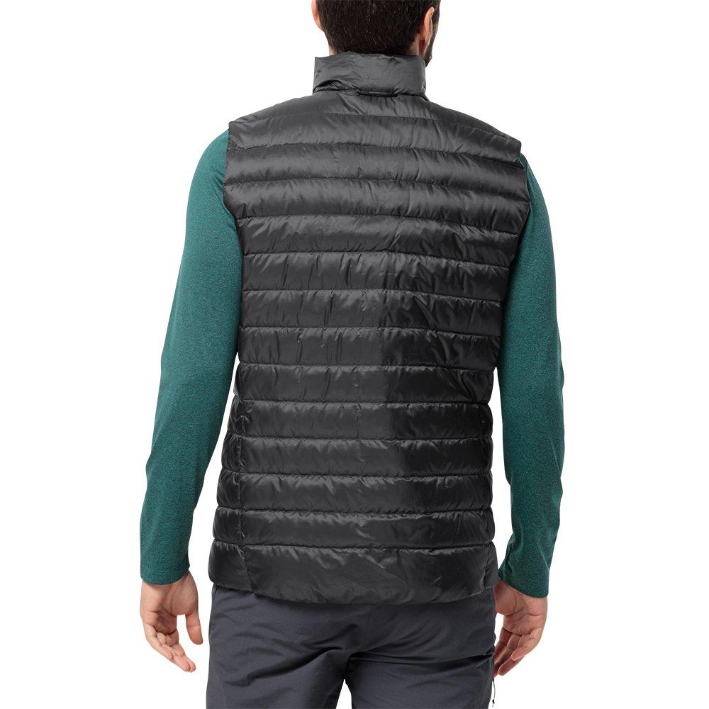 Crna - Jack Wolfskin - Pilvi Down Outdoor Vest - 3