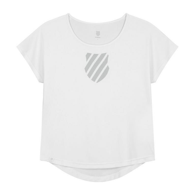 Weiß - Dunlop - K-Swiss Game Shirt 99