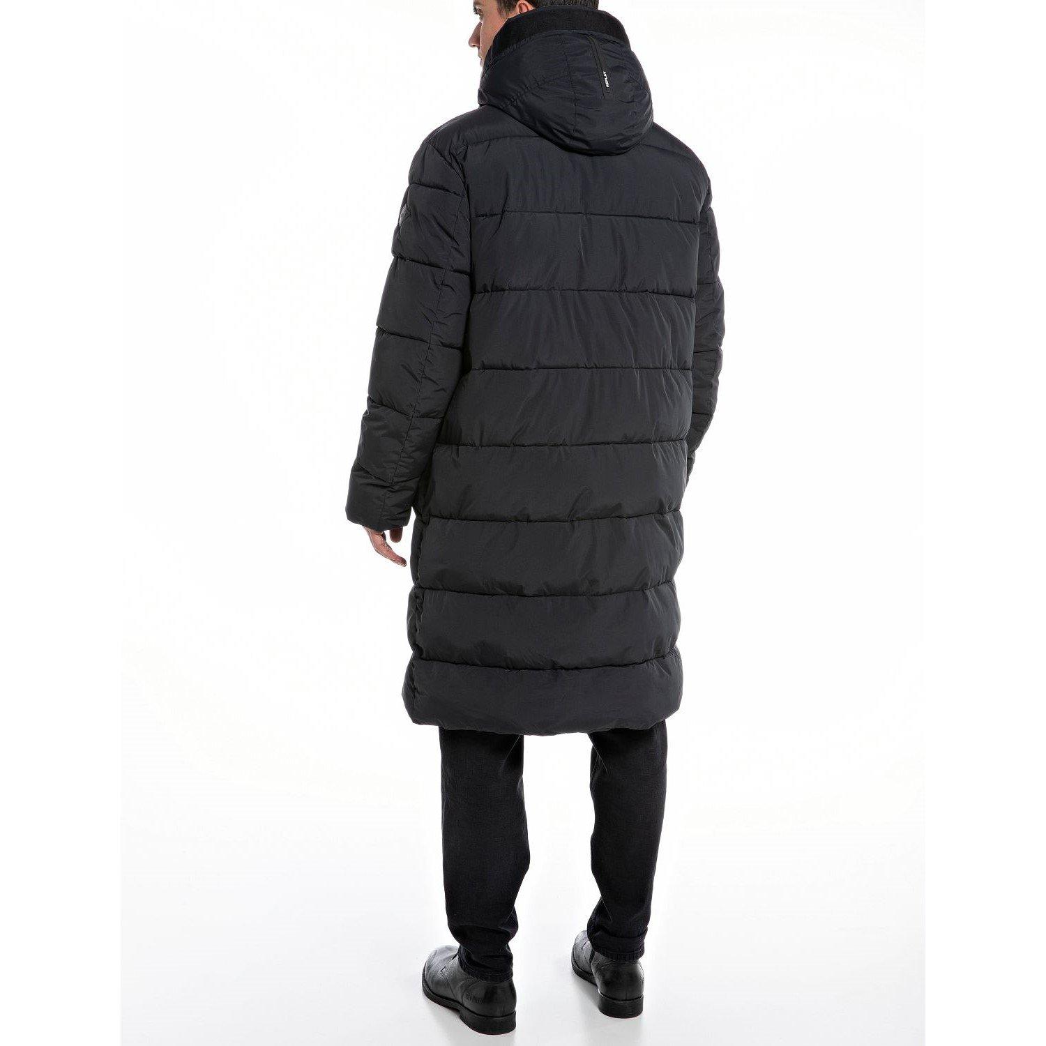 RELAX TIELOCKEN COAT ブラックRePLAY RELAX TIELOCKEN COAT ブラックRePLAY