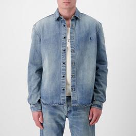 Saint Laurent Cassandre Denim Shirt