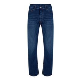 Off White Men's Skate Jean with Zip Closures