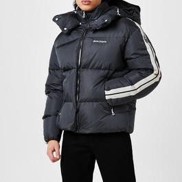 Palm Angels Track Hooded Down Jacket