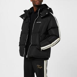 Palm Angels Track Hooded Down Jacket