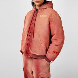 Heron Preston Stfu Distressed Jacket