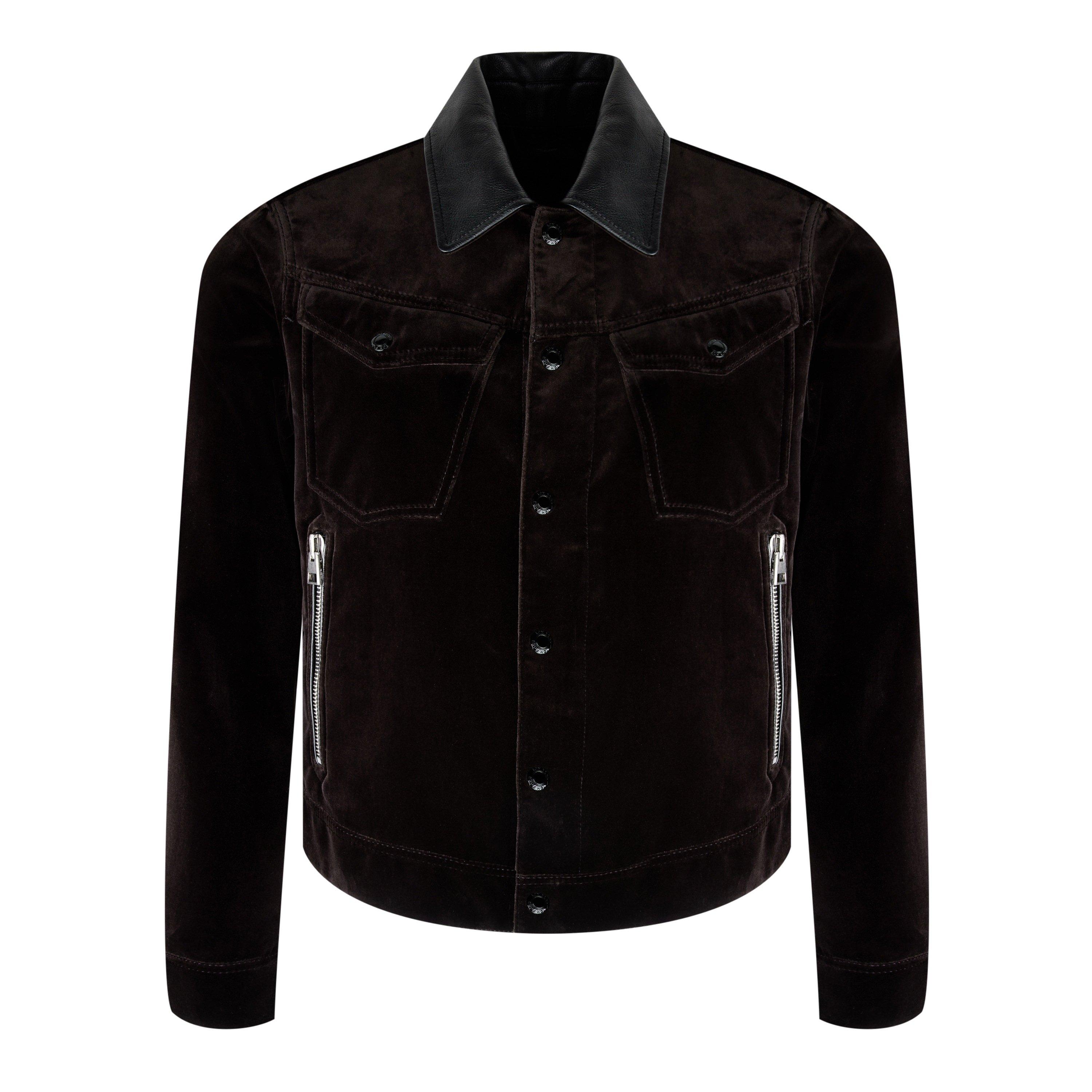 Velvet trucker orders jacket mens