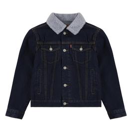 Levis Sherpa Lined Jacket Juniors