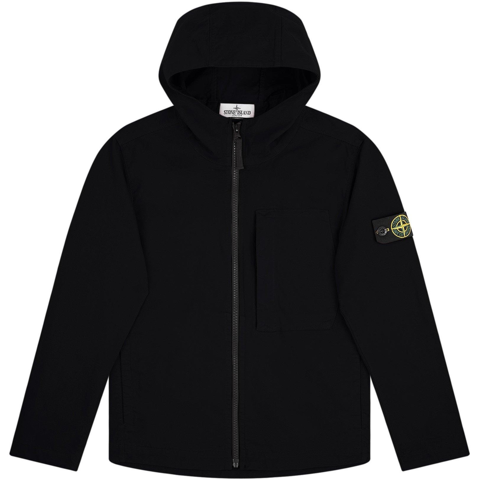 Stone Island Hooded Jacket Juniors Overshirts Cruise Fashion