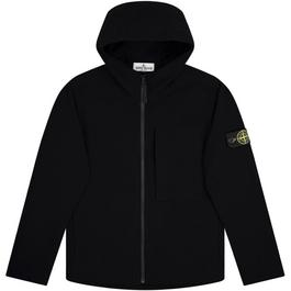 Stone Island Cotton Nylon Twill Junior Jacket