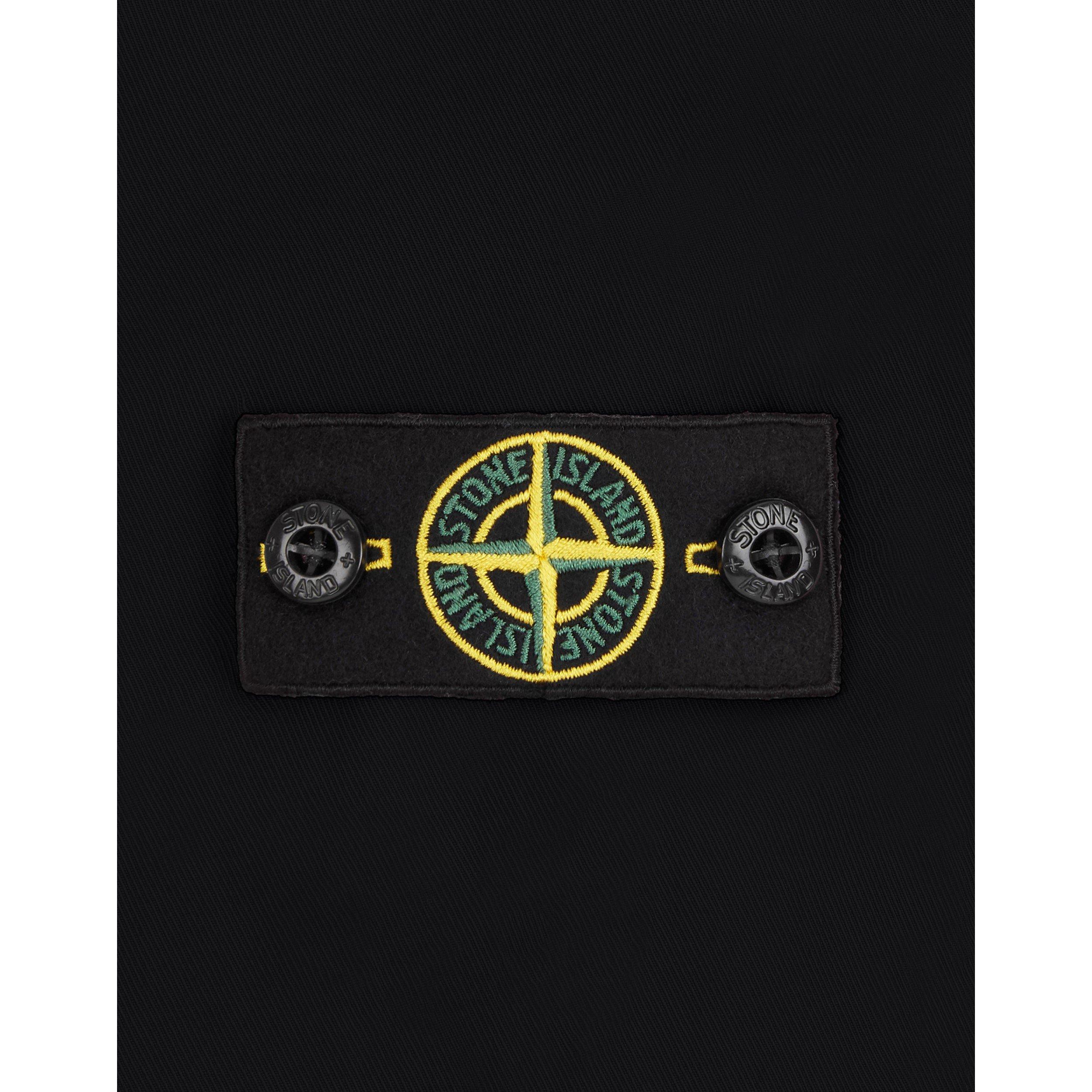 Black V0029 - Stone Island - Hooded Jacket Juniors - 4