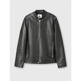 Pretty Green PG Leather Jkt Sn99