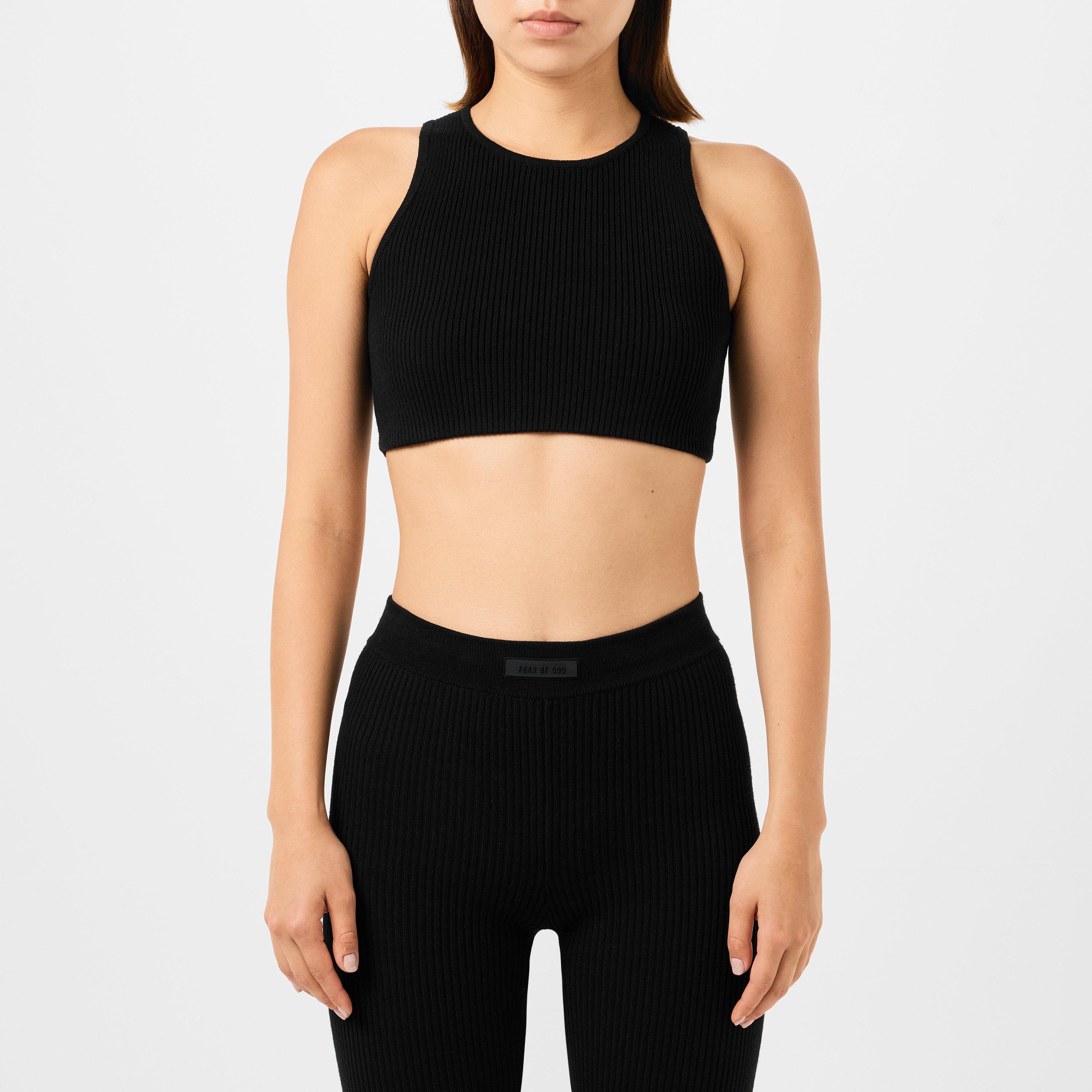 Jet Black - Fear Of God Essentials - Sport Tank Top - 1
