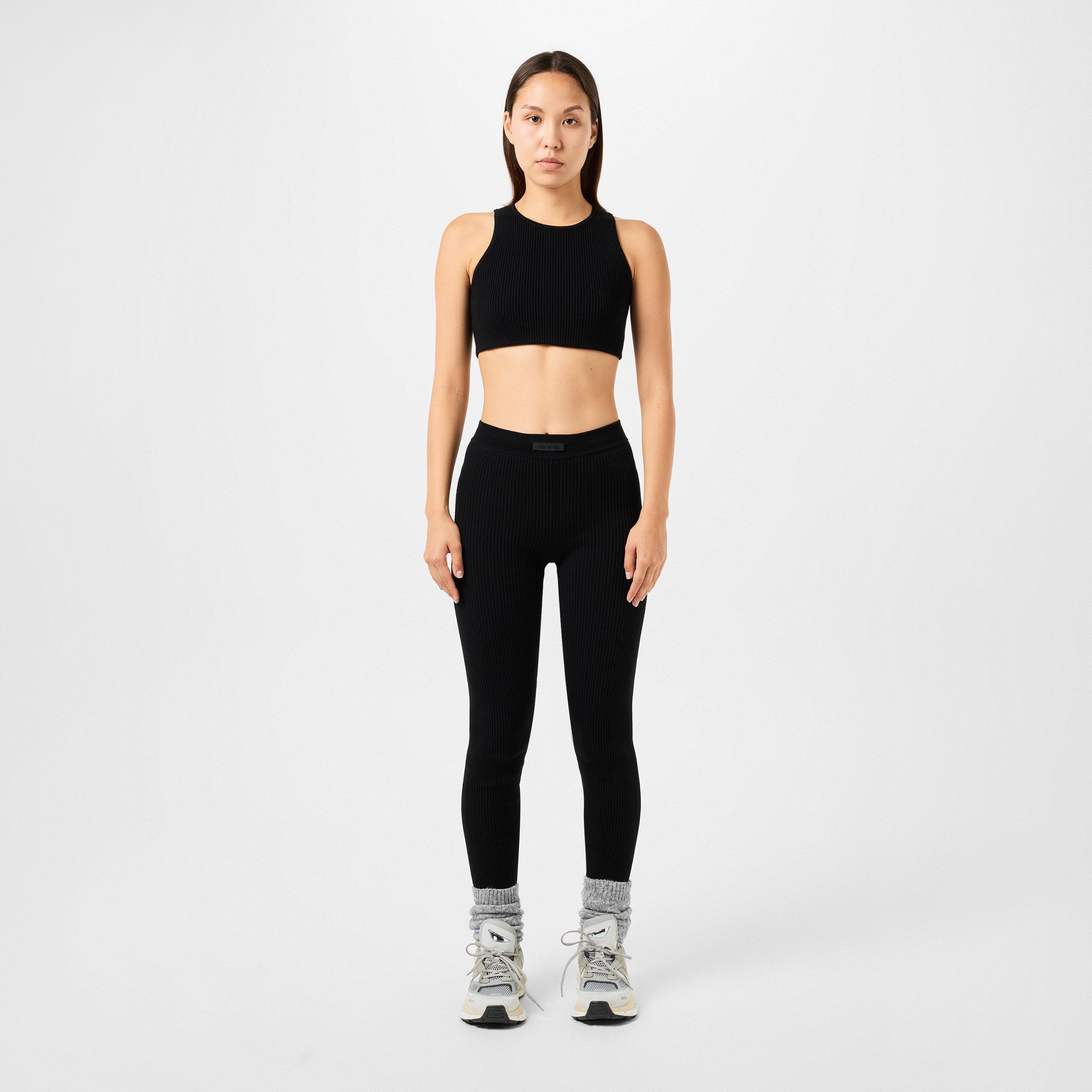 Jet Black - Fear Of God Essentials - Sport Tank Top - 4