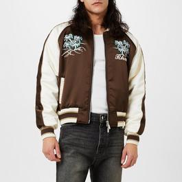 Rhude Souvenir Varsity Bomber Jacket