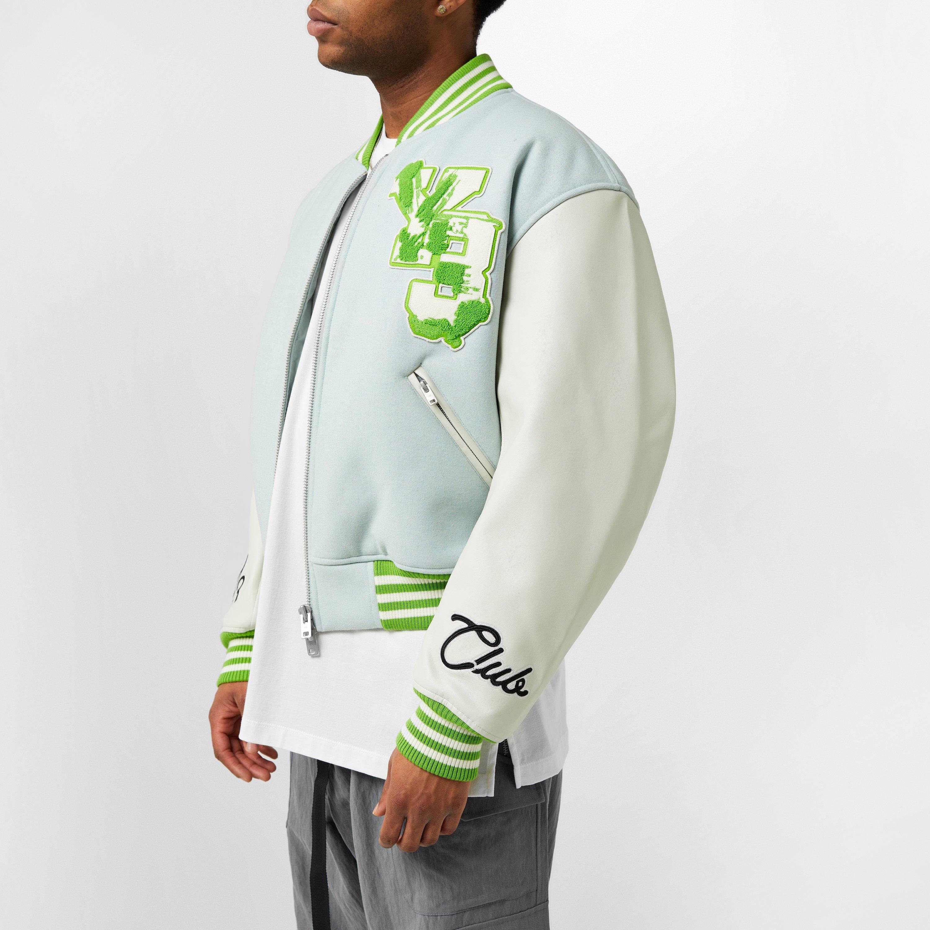 Orbit Grey - Y3 - Men's Varsity Bomber Jacket - 2