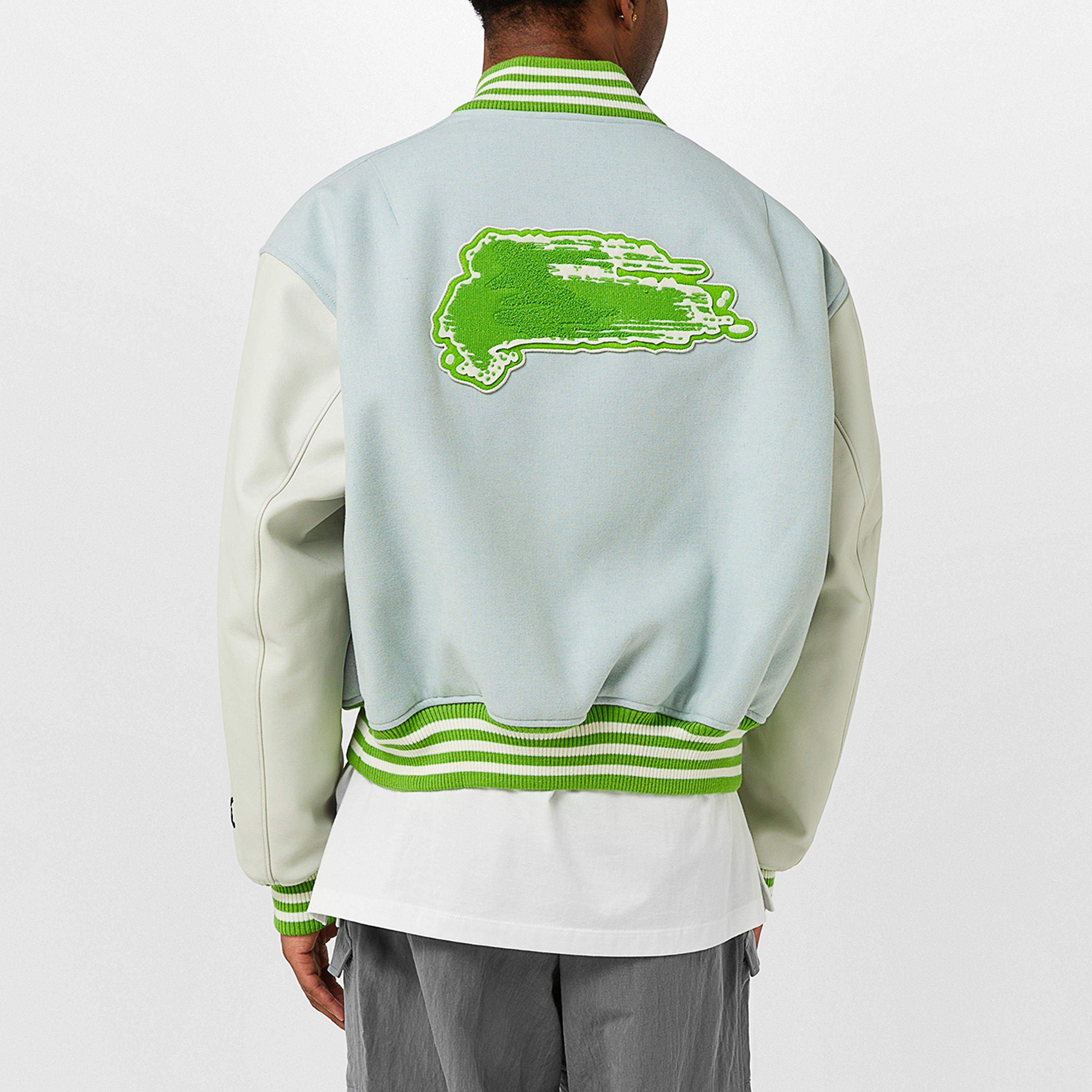 Orbit Grey - Y3 - Men's Varsity Bomber Jacket - 3