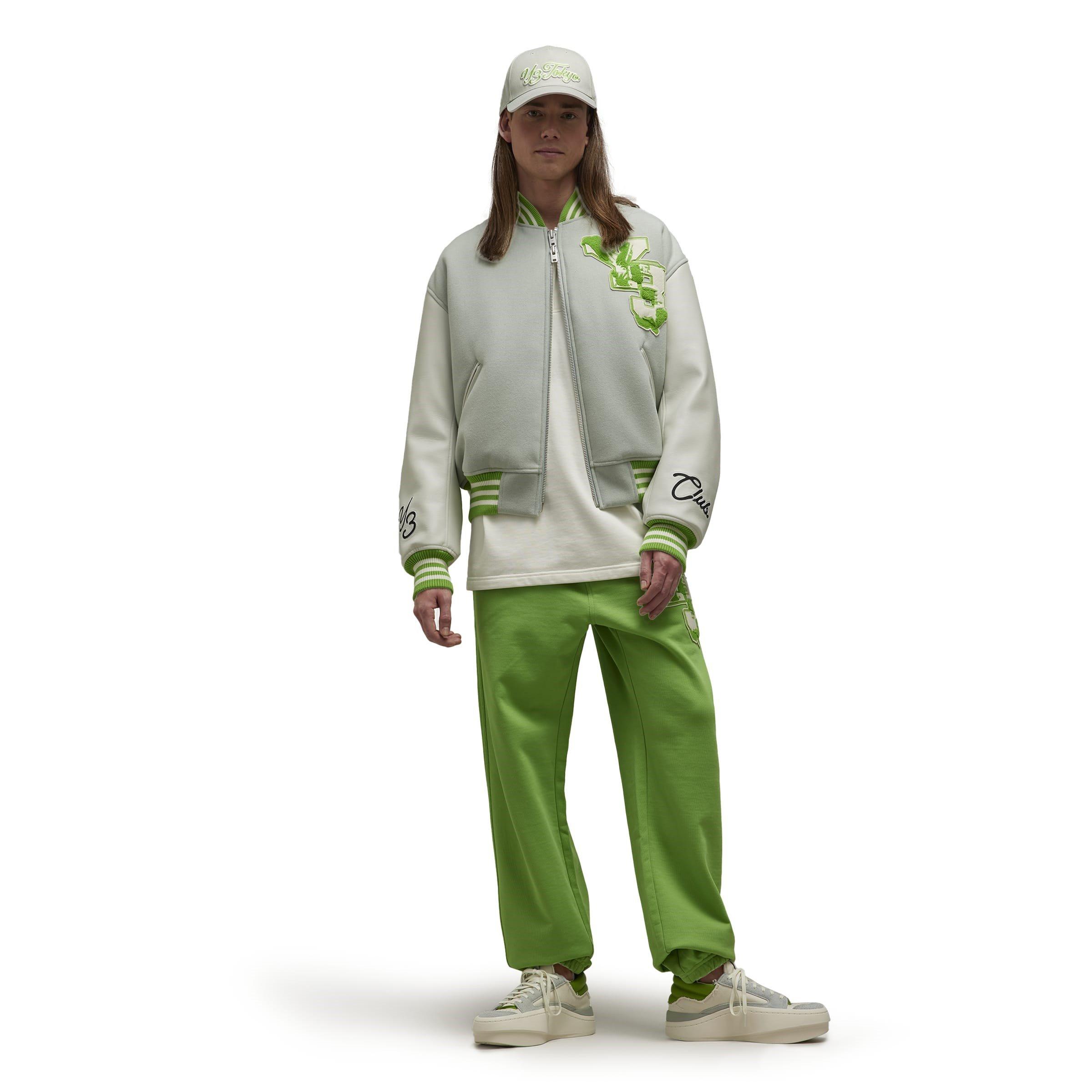 Orbit Grey - Y3 - Men's Varsity Bomber Jacket - 5