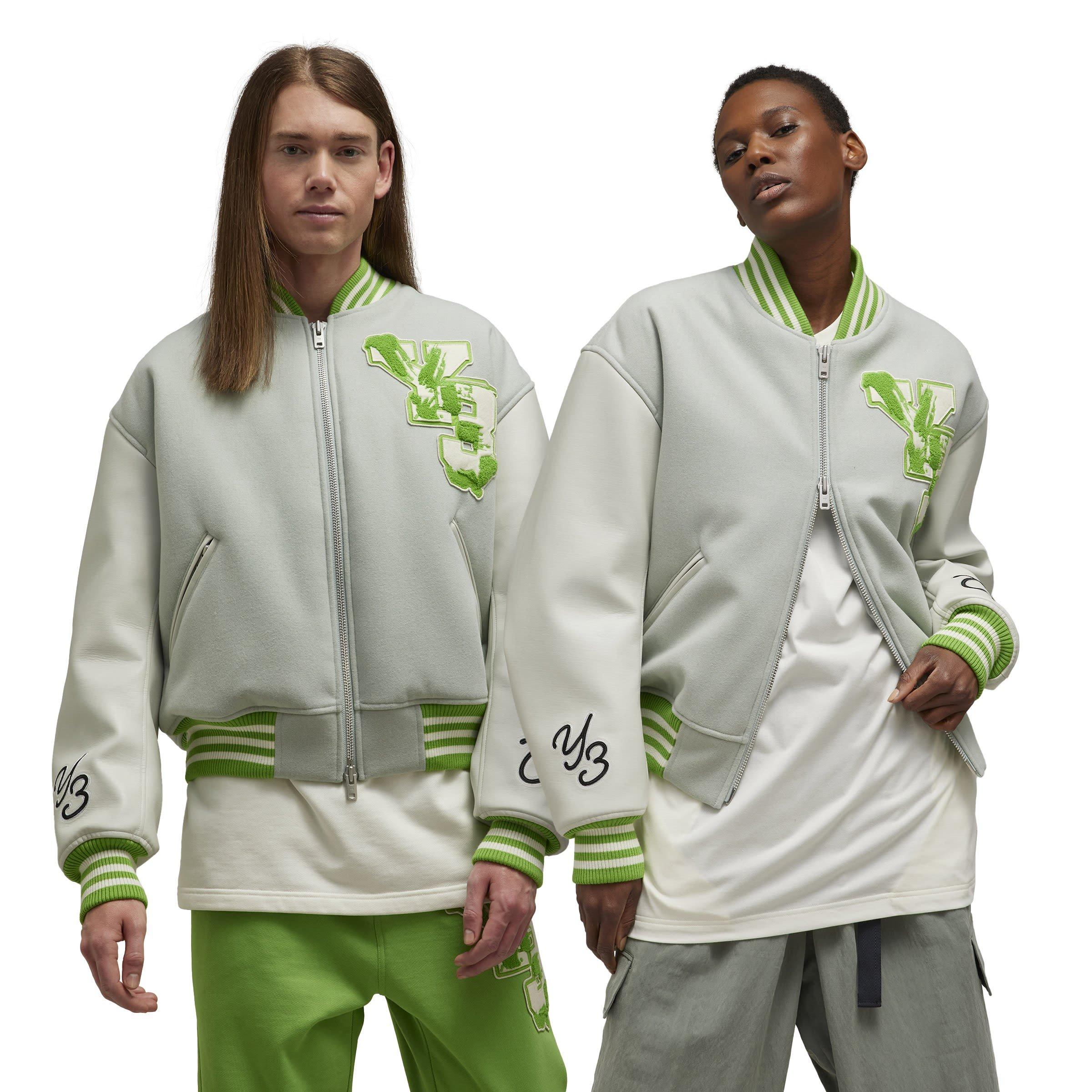 Orbit Grey - Y3 - Men's Varsity Bomber Jacket - 6