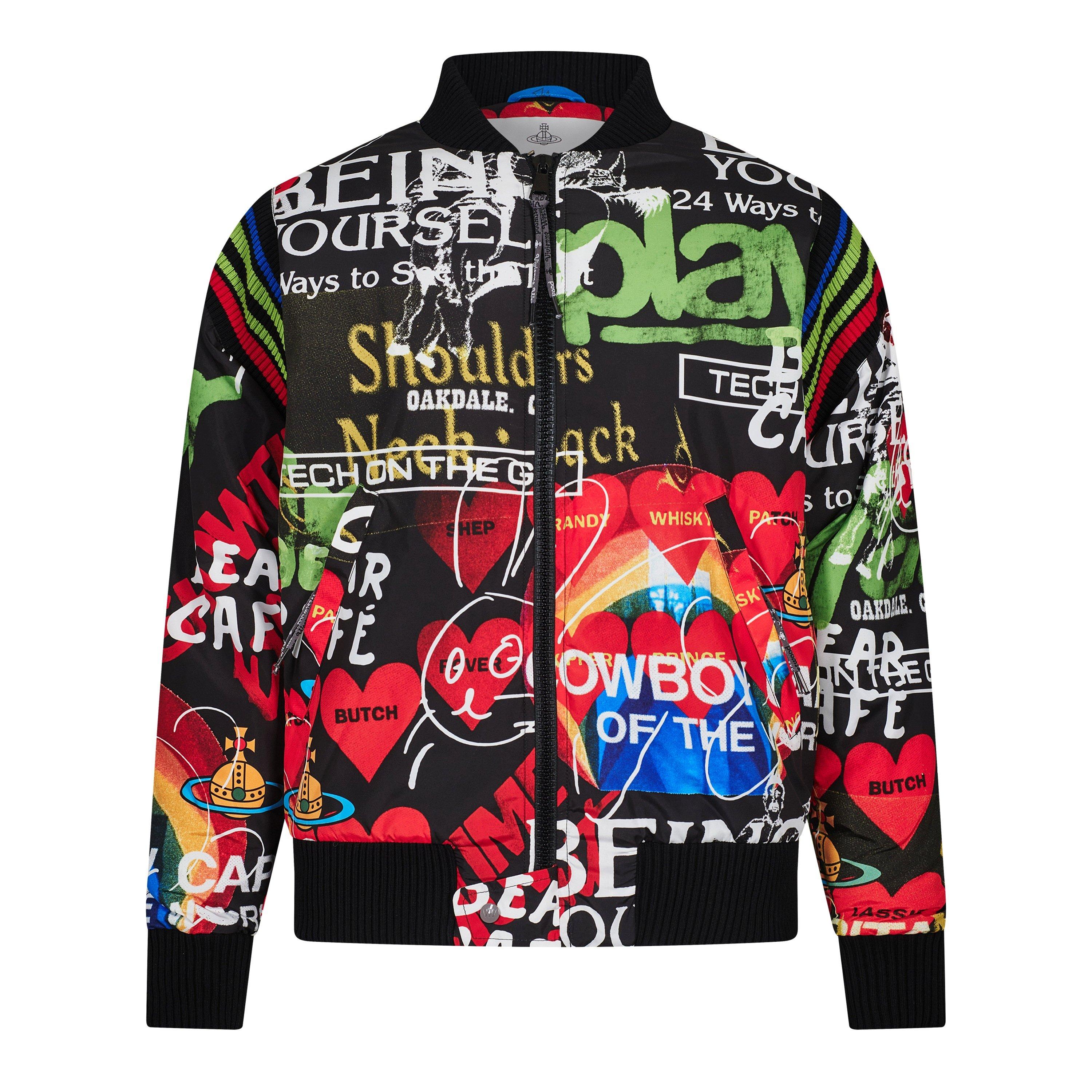 ジャケット・アウター VivienneWestwood BomberJacket Vivienne Westwood | Stripped Bomber Jacket | Bomber Jackets